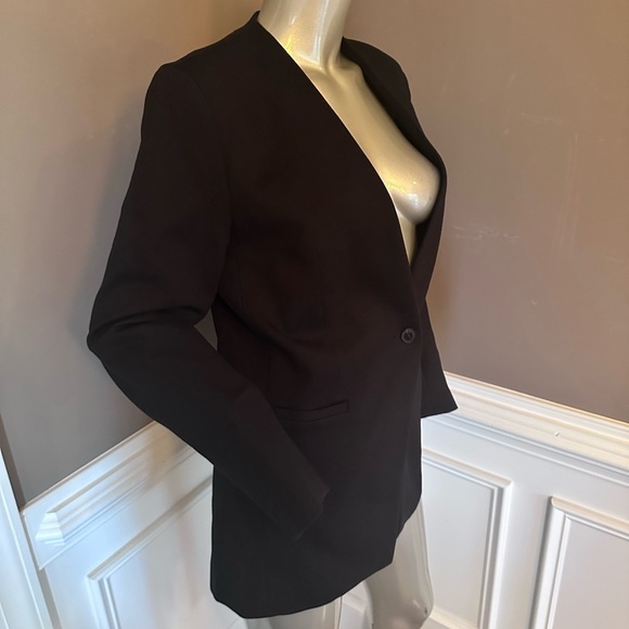 Spanx Black Blazer Single Button Sz S - Picture 3 of 4